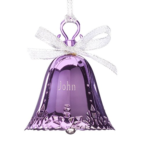 Holiday Peak Custom Birthstone Bell Ornament, Ornaments