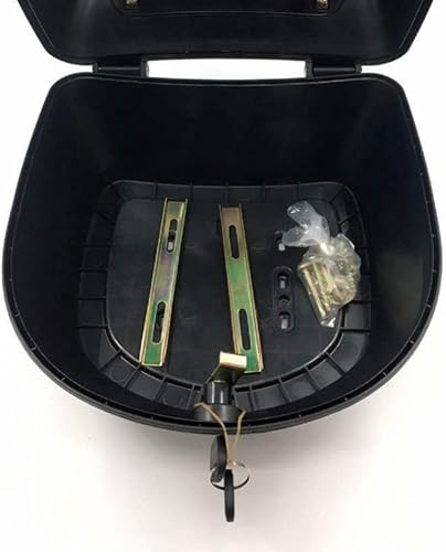 Miniatura 5 de Caja trasera para motocicleta, maletero, cerradura de equipaje, estuche de almacenamiento de gran capacidad, reemplazo para motocicleta scooter