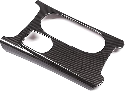 Miniatura 12 de YIWANG ABS portavasos cubierta Trim decoración para Mercedes Benz A/GLA/CLA Clase C117 W117 2012-2017 AMG Accesorios de coche (plata) plateado,Fibra