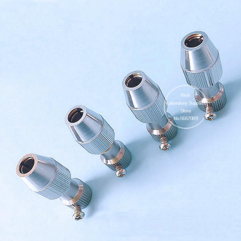 1/2/5pcs lab Dedicated Copper Chuck for Stainless Steel Rod or PTFE Stirring Rod JJ-1 Electric Mixer Equipment Accessories(8mmx7mm 2pcs)