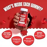 Vitammies Vegan Apple Cider Vinegar Gummies – Natural Fruit Flavour & Daily Vitamin C, B12 & B9 – Gelatine-Free, Non-GMO, Gluten & Sugar-Free & Vegan Apple Cider Gummies – 60 Count Gummy Vitamins - Image 7