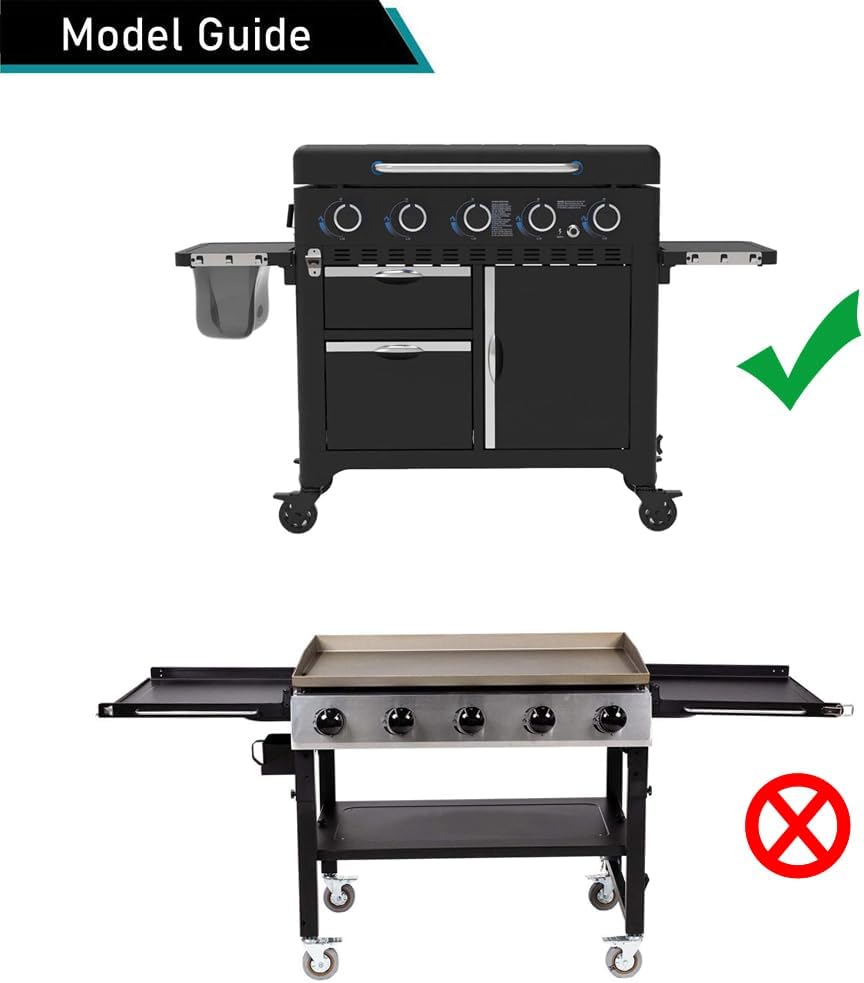 ZJYWSCH Cover for Pit Boss 5-Burner Ultimate Lift-Off Griddle Grill PB5BGD2, Heavy Duty Waterproof for Pit Boss 5B Ultimate Griddle Cover