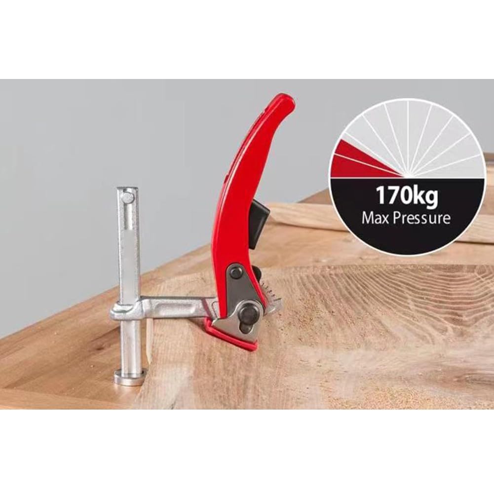 FABULETTA Para tensor de mesa autoalineable para carpintería con mecanismo de trinquete, placa de presión rápida y alimentador – Accesorios mecánicos