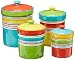 Certified International 25630 4 Piece Mariachi Canister Set, Multicolor