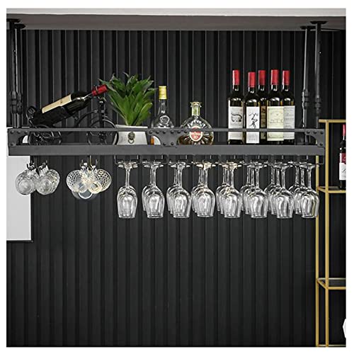 Porte-Gobelet Décoration De Plafond Support Suspendu Casier à Vin LED - 7