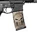 GunSkins AR-15 Mag Skin - Premium Vinyl Mag Wrap with Precut Pieces - Easy to Install and Fits 30rd Magazines - 100% Waterproof Non-Reflective Matte Finish - Made in USA - GS Skull Tan