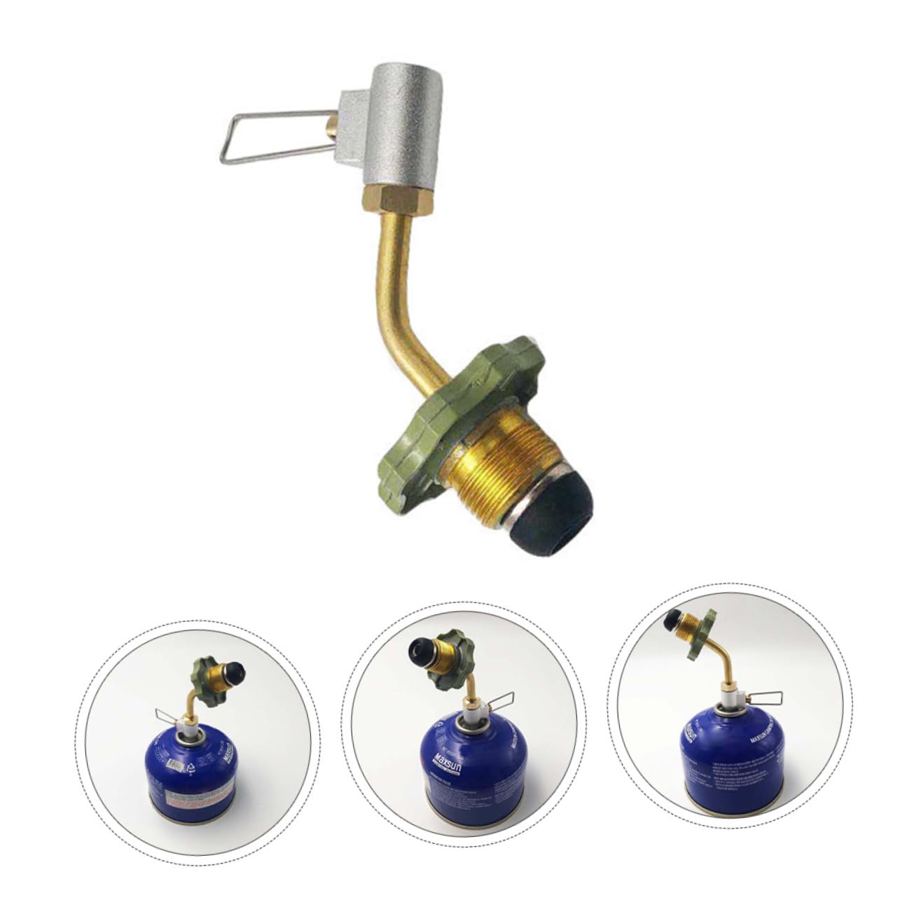 Parliky Propane Refill Valve Propane Tank Valve Adapter for Gas Regulator Random Color