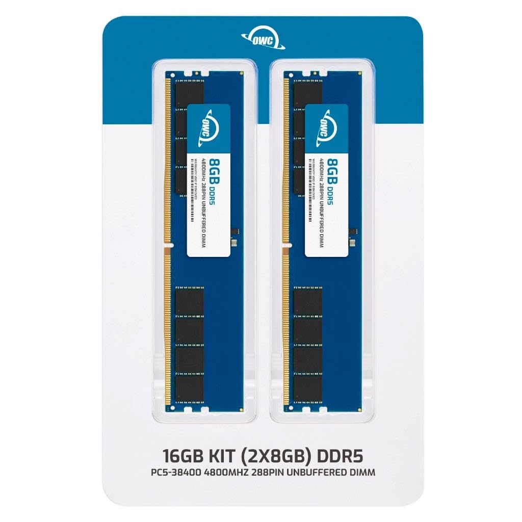 Amazon.co.jp: OWC 16GB (2x8GB) Crucial CT2K8G48C40U5 - DDR5 4800 