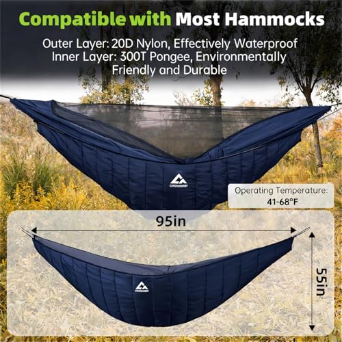 Image of Camping Hammock Underquilt - Full Length Lightweight Warm Quilt