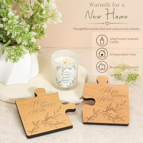House Warming Gifts New Home,Housewarming Gifts New Home,New Home Gift Ideas,Closing Gifts for Home Buyers with Mugs,Coasters,Cutting Board,Storage Basket for Women Men Couples - Image 4