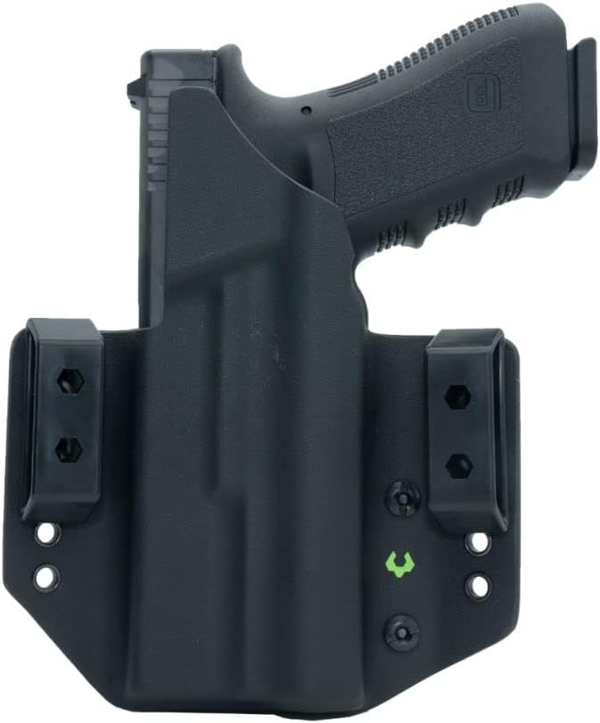 Viridian Kydex Holster, IWB, Compatible with Ruger - LCP MAX w/Red or Green E Series, Right Handed