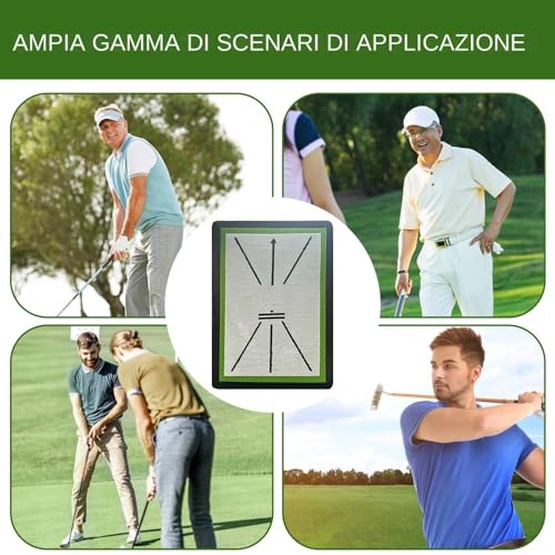 Tapis de golf pour débutant et joueur expérimenté avec swing stable - 7