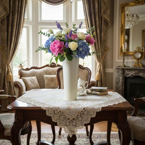 Jarrones de metal para flores francesas con acabado artesanal premium 8