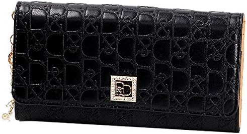 Amazon Co Jp ピンキー ダイアン ピンキーアンドダイアン 財布 レディース 長財布 かぶせ長財布 大容量 カード入れ付き ブランド 本皮 インフィニティ 9bt1 ブラック シューズ バッグ