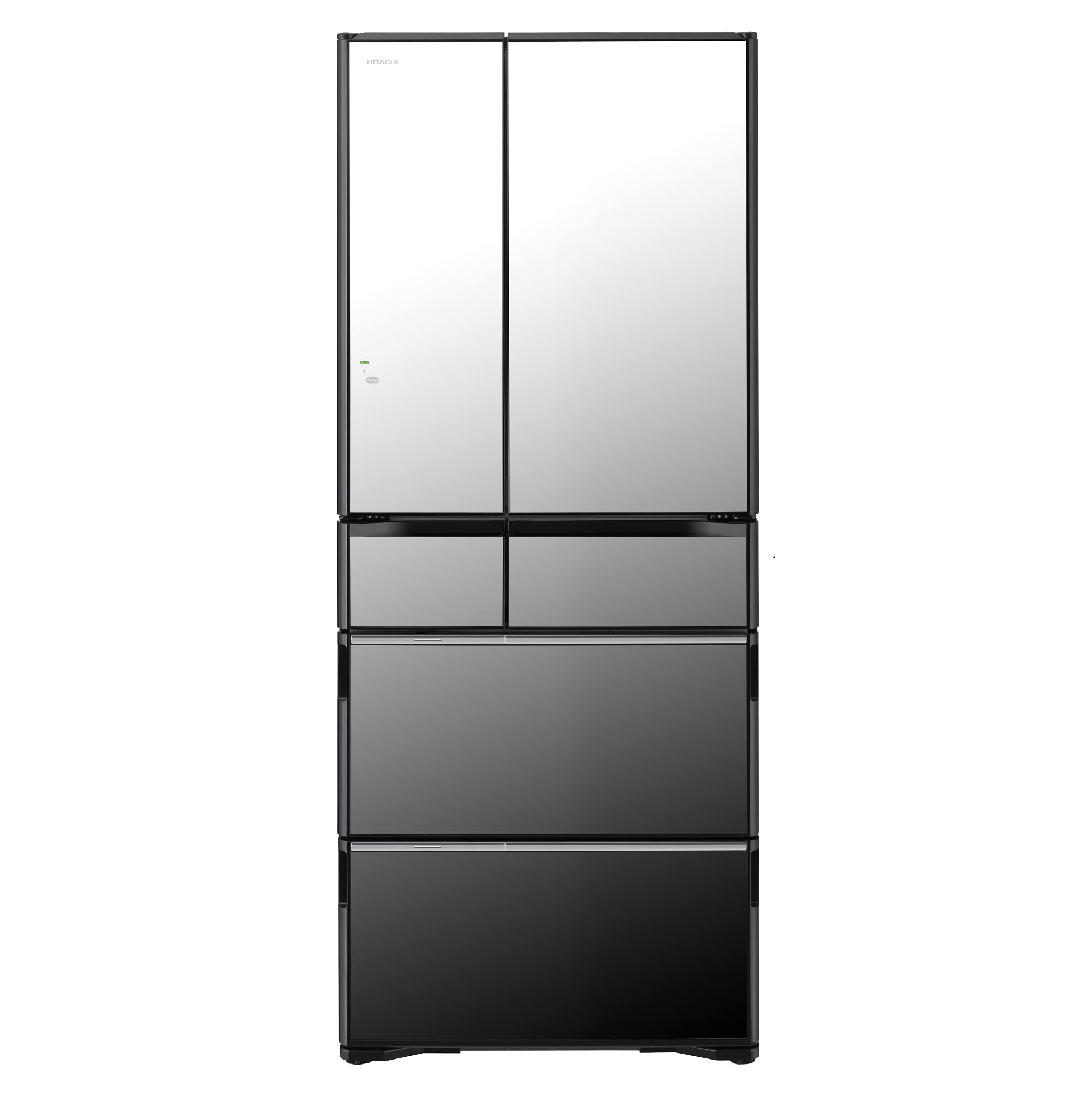 日立（HITACHI） 冷蔵庫 幅65cm 540L フレンチドア R-H54TG S シルバー 