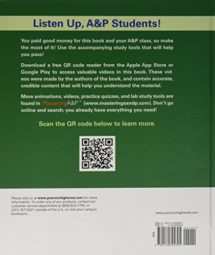 Pearson 9780134394695 Visual Anatomy & Physiology thumb #1