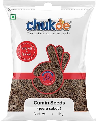 Image of Chukde Jeera Sabut - 1 Kg | Whole Spices for Vegetarian, Meat, and Rice Dishes, Snacks, and Beverages | Digestion Aid, Blood Sugar Regulator, Anti-Inflammatory