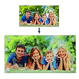 Veuillez télécharger votre photo préférée dans le cadre de l'image lors de passer la commande, veuillez ajuster la zone que vous souhaitez afficher , nous terminerons le produit en fonction de cela.Veuillez noter que la photo plus claire que vous téléchargez, l'image que vous pouvez voir après avoir fini le produit sera plus jolie.