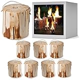 Photo Gallery 8 pezzi – fuoco svedese senza corteccia – Ø 12 – 15 cm di altezza – alternativa alla classica legna da ardere o come torcia naturale in giardino (8 pezzi – Ø 12 – 15 cm, altezza 15 cm) Photo Gallery 8 pezzi – fuoco svedese senza corteccia – Ø 12 – 15 cm di altezza – alternativa alla classica legna da ardere o come torcia naturale in giardino (8 pezzi – Ø 12 – 15 cm, altezza 15 cm)