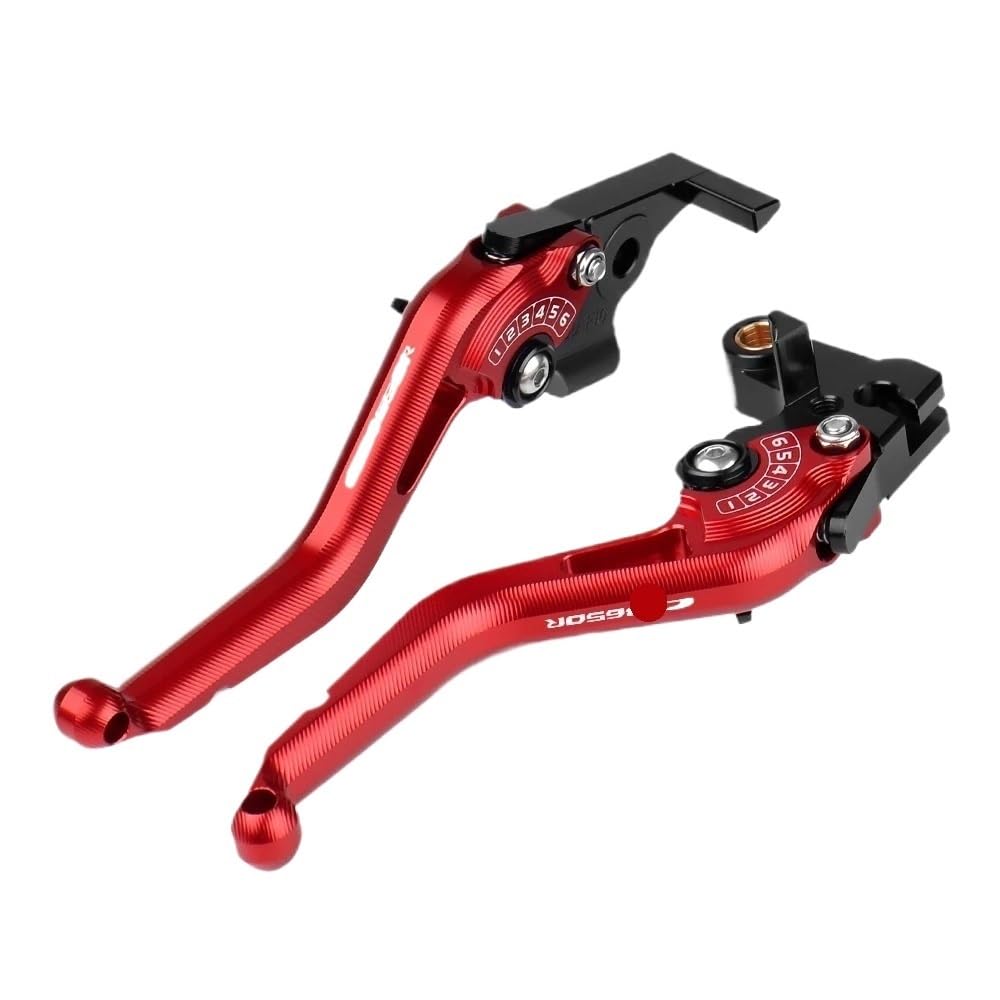 Leviers d'embrayage CNC pour CB650R anti-fatigue réglables pour moto Honda