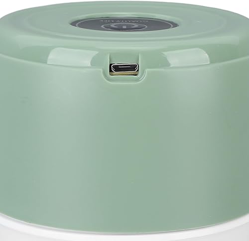 Miniatura 8 de Mini picador eléctrico de ajo Abs Acero inoxidable 5V Vegetal L Picador de ajo para condimentos de alimentos para bebés (verde)