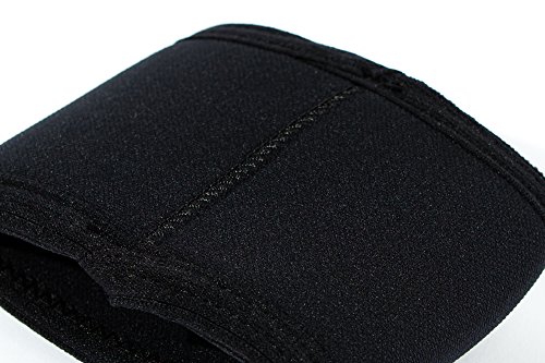 Stoic 7Mm Compression Sleeve Cuff (Heavy Neoprene Construction) For Arm, Elbow, Lower Leg Compression And Warmth While Weight Lifting, Powerlifting, Bench Pressing (8 Inch, Black) #TOP3