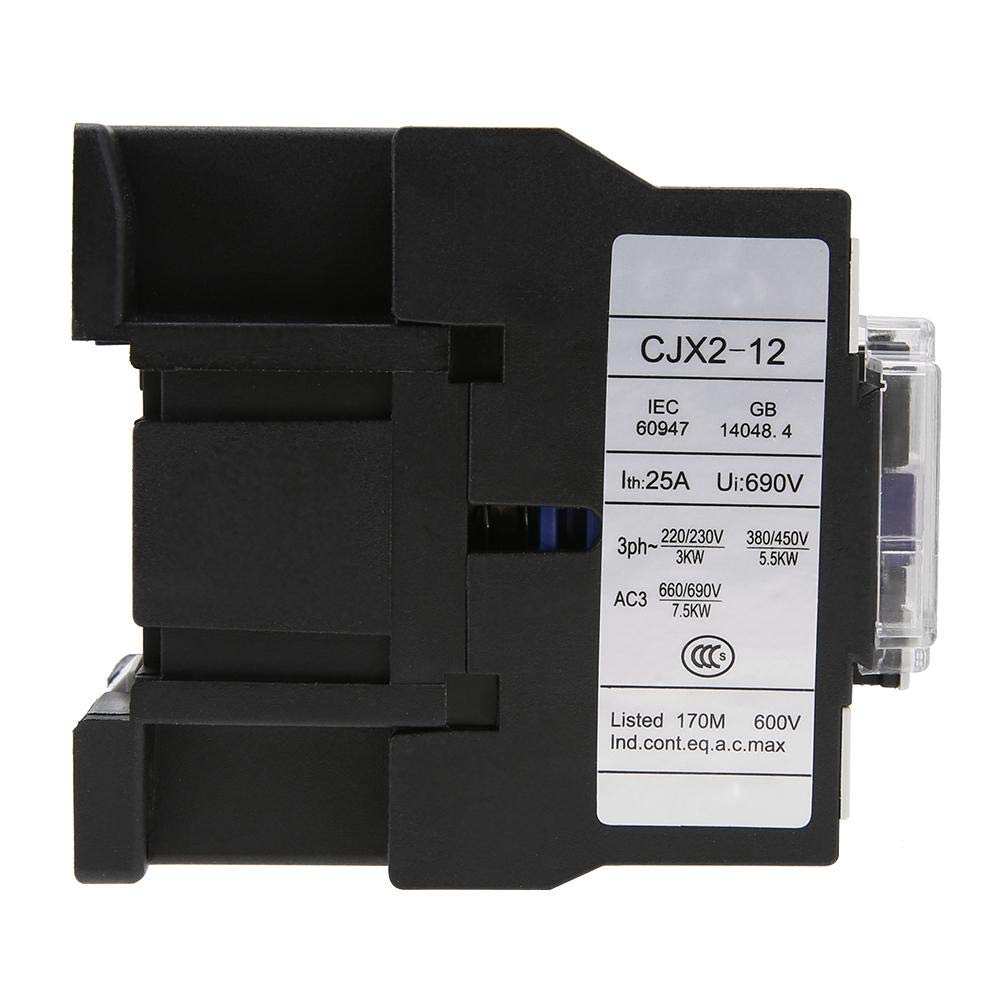 Ac 220 V 12a-contactor, Industriële Elektrische Ac-contactor Cjx2-1210 Ac 220 V 12a-contactor, Industriële Elektrische Ac-contactor Cjx2-1210