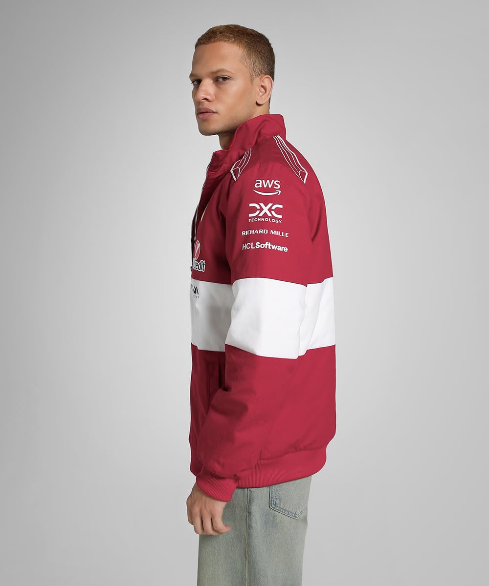 PUMA Scuderia Ferrari F1 Giacca Vintage Racing Team 2025 - Rosso