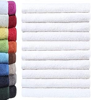 NatureMark Zestaw 10 ściereczek | 100% bawełna | ręczniki frotte | wymiary 30 x 30 cm | ręczniki frotte w opakowaniu 10 szt. Kolor: ciemnozielony