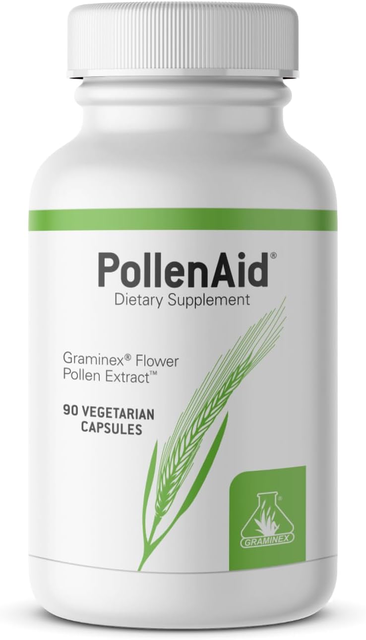 Graminex, PollenAid, 90 Capsules