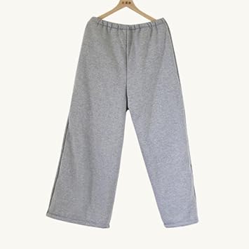 Stent Care Pants Fracture Patients After Leg Surgery Steel Plaster Convenient to Wear Off Pants Fat Pants,Gray,Single Leg L