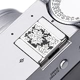 DBZZ カメラ用ホットブーツカバー、富士X100Vi用XT5用 XT4用XT30用XT20用XT3用XE4用XPRO3用ホットブーツカバーシャッターボタンに適用 (leaf cover)