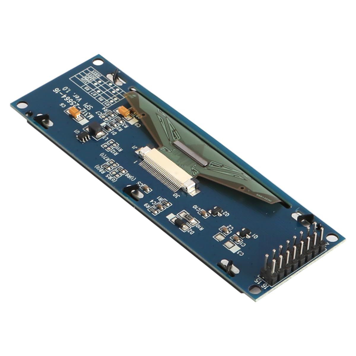 Sarini Module d'affichage LCD SSD1322 de 3,12 Pouces pour projets, systèmes intégrés, Applications de Bricolage