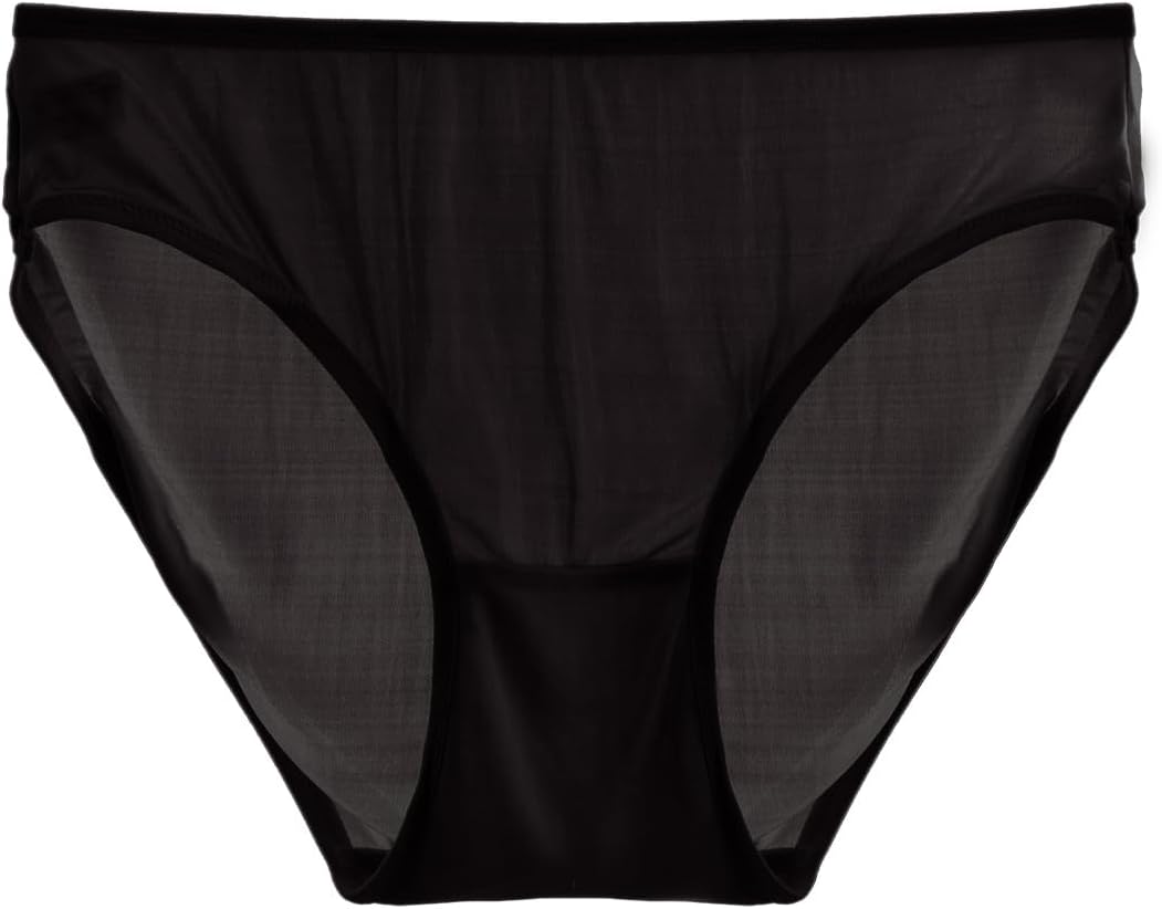 FEELITS 100% Mulberry Silk Underwear, Silk Classic Bikini Panties for Women, Ultra Soft & Breathable Hipster with 360 Stretch