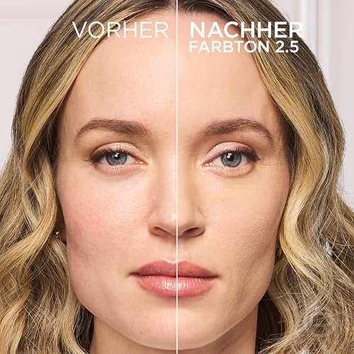 L'Oréal Paris, True Match Hyaluron Tinted Balm, Getönte Pflege & Foundation mit Hyaluronsäure, Make-up für 12H Feuchtigkeit & Glow, 80% Hautpflege-Formel, 2.5 Neutral Light 6