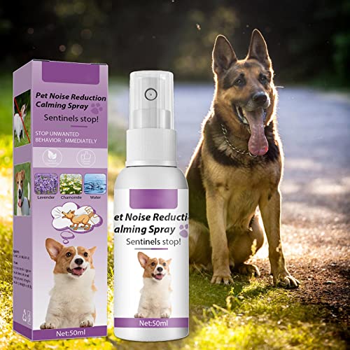 Beruhigungsspray Für Hunde 50 Ml Pheromonkopie Reduziert Destruktives Verhalten Und Angst Bei Reisen Tierarztbesuchen Und Gewittern. Beruhigendes Pheromonspray Für Hunde Und Katzen Für Haustiere