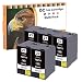 Produktbild D&C 5x 35ml BLACK Druckerpatronen Kompatibel für Epson 27XL 27 BK für Epson WorkForce WF-7600 Series WF-7610 DWF WF-7620 DTWF WF-7710 DWF WF-7715 DWF WF-7720 DTWF WF-3600 Series WF-3620 DWF WF-3620 WF