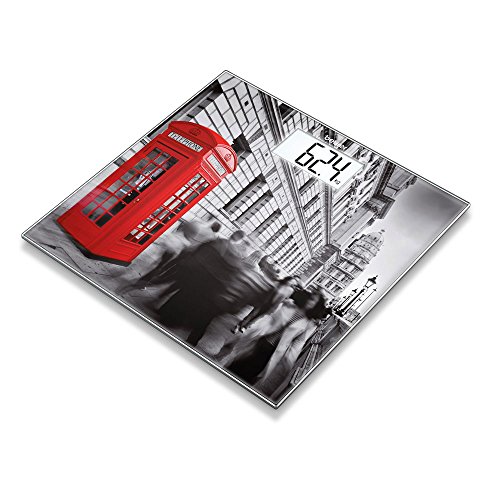 Beurer GS 203 Pèse-personne en verre motif Londres
