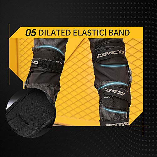 Scoyco Knee-And-Shin Guards Anti-Slip For Men Powersport Protection Motorbike Mountain Biking Bicycle Dirt-Bike #TOP7