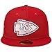 New Era Men's Scarlet Kansas City Chiefs Super Bowl LIV Main Patch 59FIFTY Fitted Hat