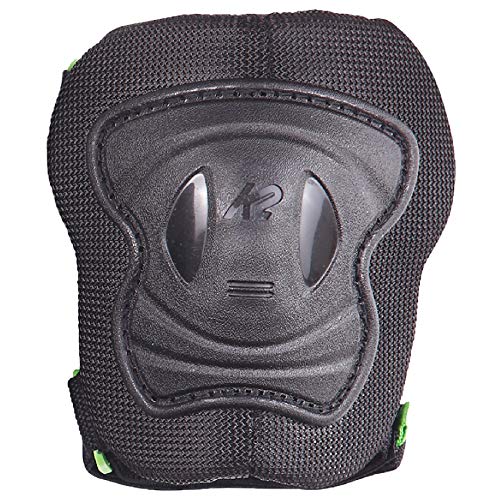 Juego de protectores Exo Jr K2 para patinaje infantil con rodilleras coderas y muñequeras negras 4