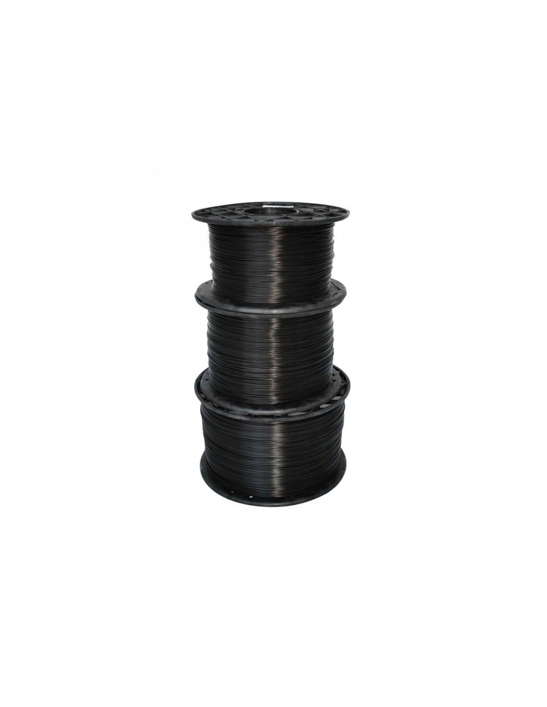 PLA SMARTFIL | Filamento para impresión 3D | ácido poliláctico | Gran facilidad de impresión | Peso: 5600g | Diámetro: 1.75 mm | Color: True black