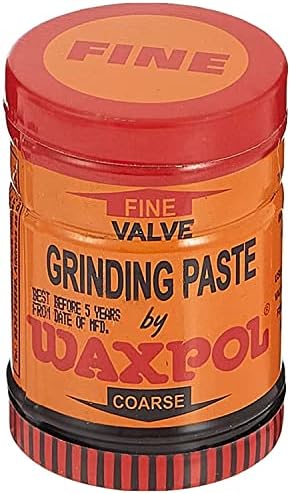 Waxpol Valve Grinding Paste Coarse & Fine Grade 1200gm (100gm each)– Engine Valve Car & BIke & Industrial use Lapping Compound