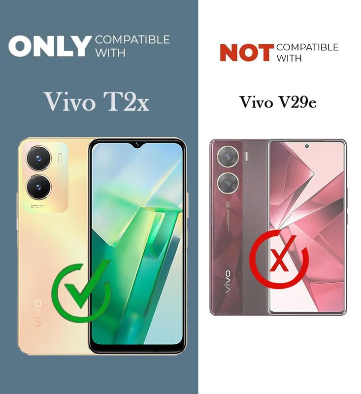 Image of Jkobi Back Cover for Vivo T2x