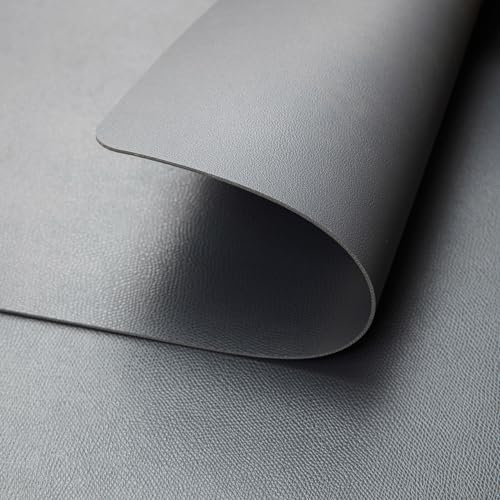 DOLOPL Grey Placemats Set of 6, Wipeable Faux Leather Place Mats - image 6