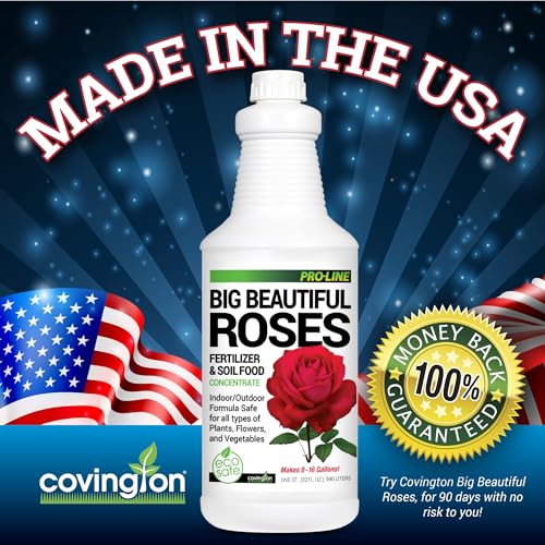 Fertilizante líquido para rosas Covington Naturals 32oz miniatura 7