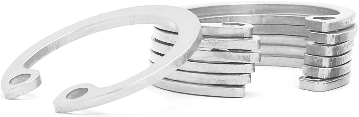 M72 M75 M85 M90 M95 304 Stainless Steel C Type internal Circlip Retaining Rings For Hole Circlip Snap Rings (Dimensions: I.D 95mm(1 Piece))