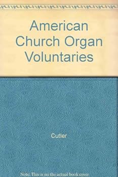 Paperback American Church Organ Voluntaries Book