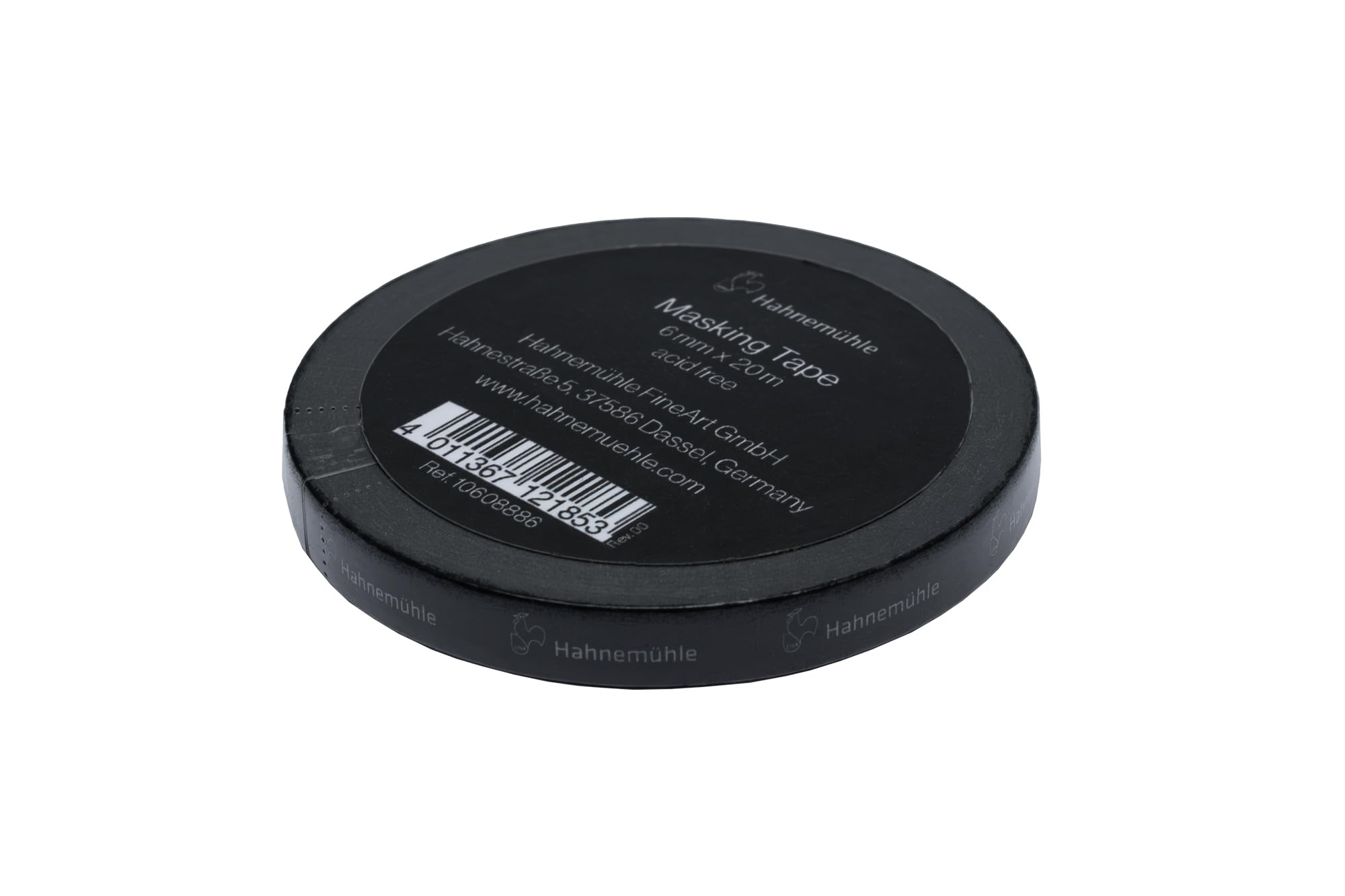 Hahnemühle Ruban adhésif washi imperméable pour aquarelle noir 6 mm 20 m