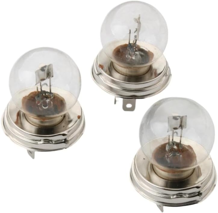 Headlight Bulb 3PC P45T G40 12V 35 35W Compatible With Car Scooter Motorcycle ATV